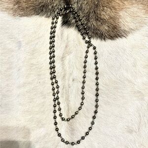 Authentic Navajo Pearls - 60 in, 5 mm